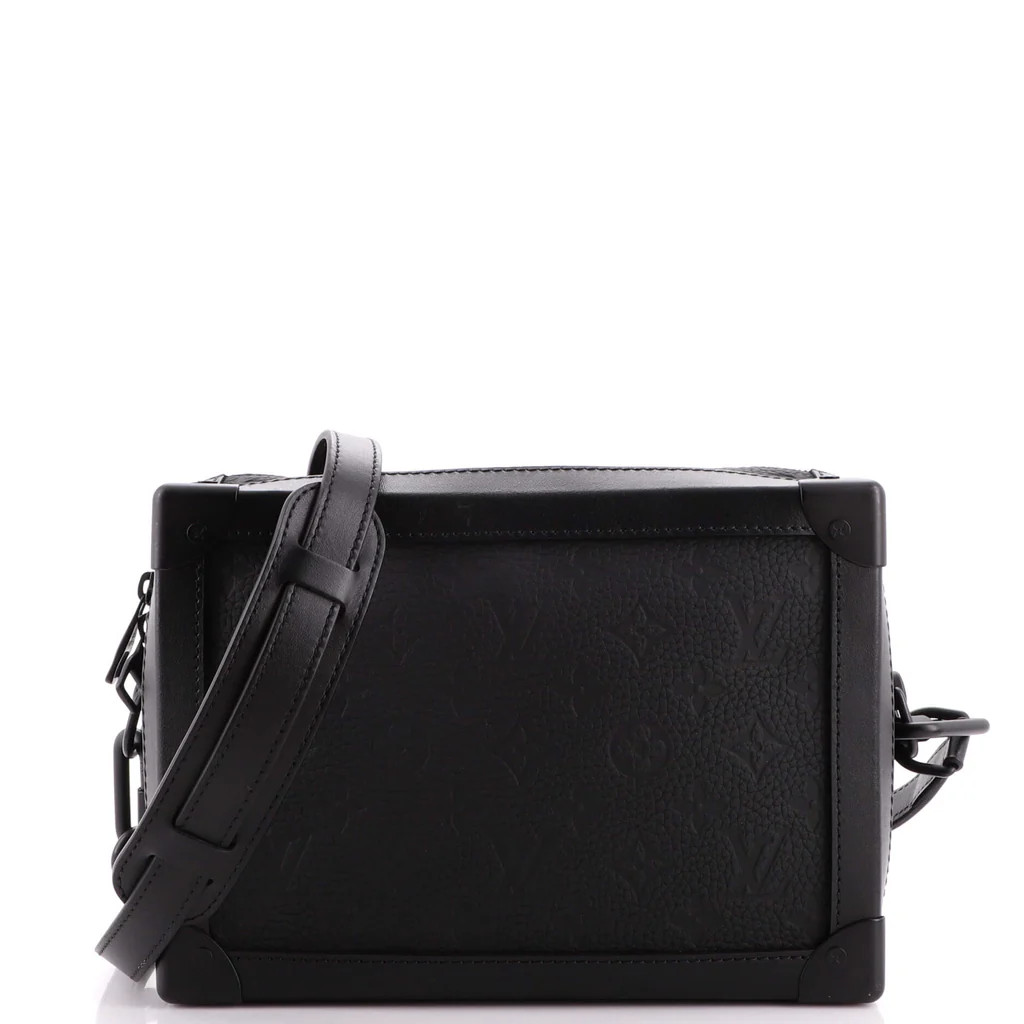 Soft Trunk Bag Monogram Taurillon Leather | Rebag