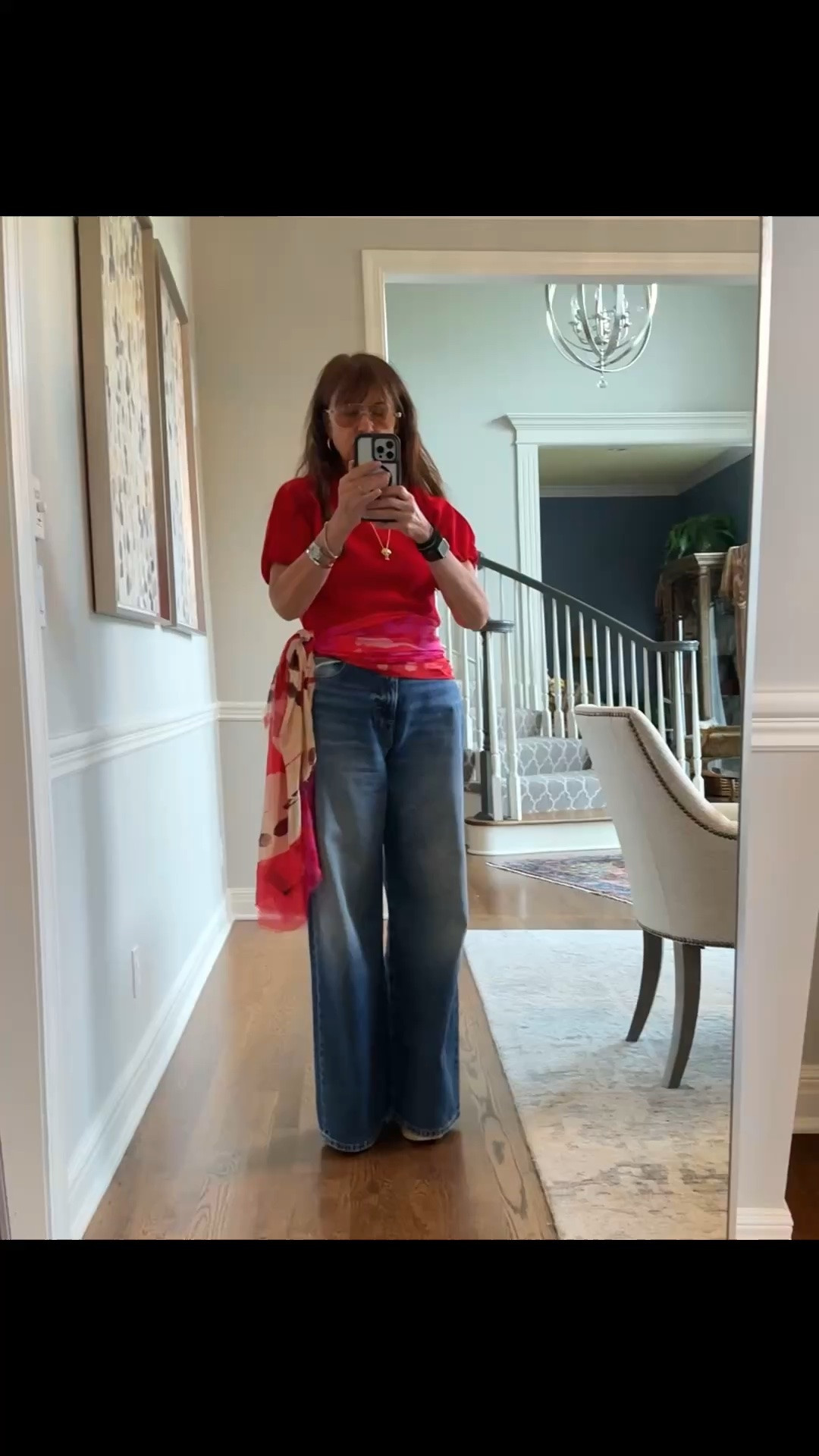 Easy but fun casual birthday party outfit! Sub a red t shirt for the sold out @Zara one!

#LTKootd #LTKOver40