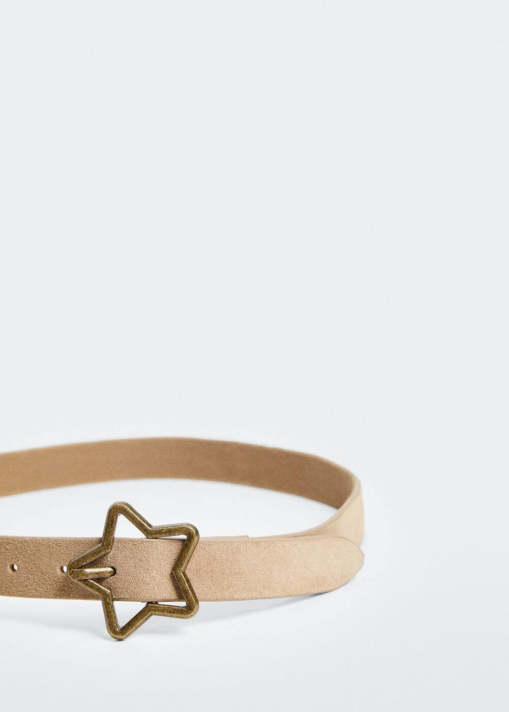 Belt with star buckle  -  Women | Mango USA | MANGO (US)
