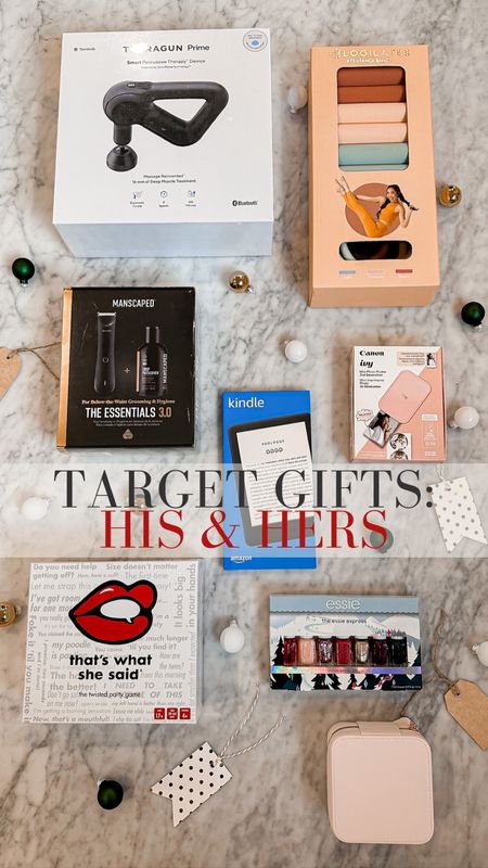 Target his & hers Christmas gift ideas 

@target #ad #target #targetpartner 

#LTKHoliday #LTKGiftGuide #LTKmens