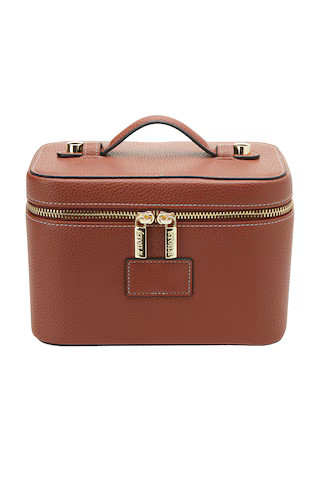 ETOILE COLLECTIVE Mini Vanity Case in Ginger Brown from Revolve.com | Revolve Clothing (Global)