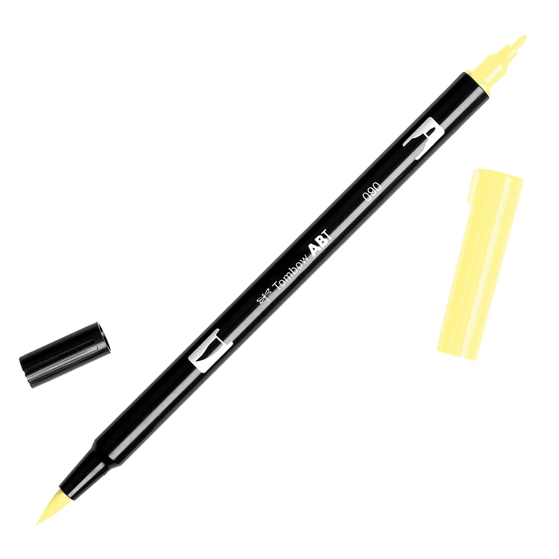 Tombow Dual Brush Pen Art Marker, 090 - Baby Yellow, 1-Pack | Amazon (US)
