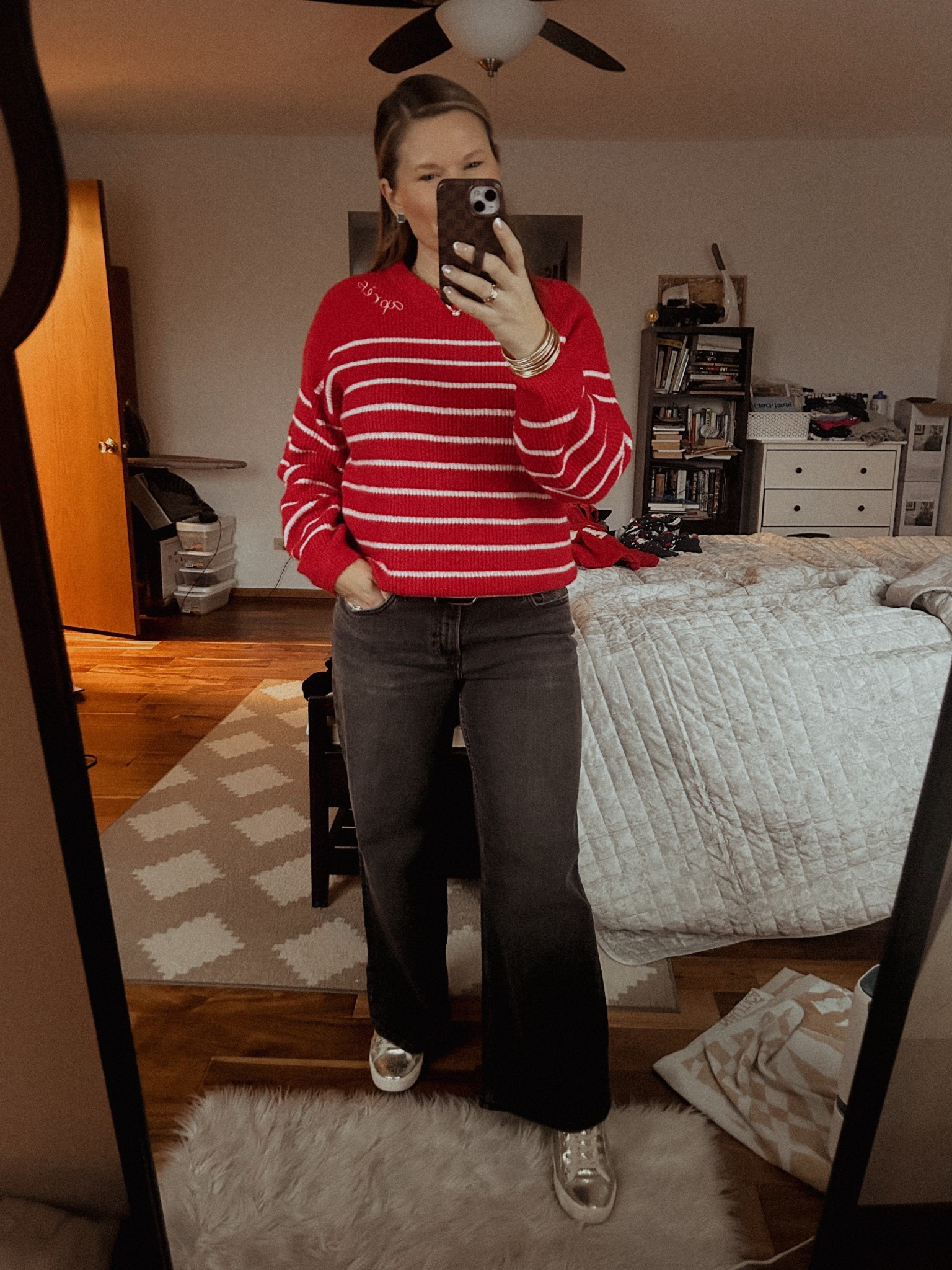 Super late post tonight, sorry! Everything I wore today is old but I will link what I can! 

#LTKOver40 #LTKWorkwear #LTKMidsize