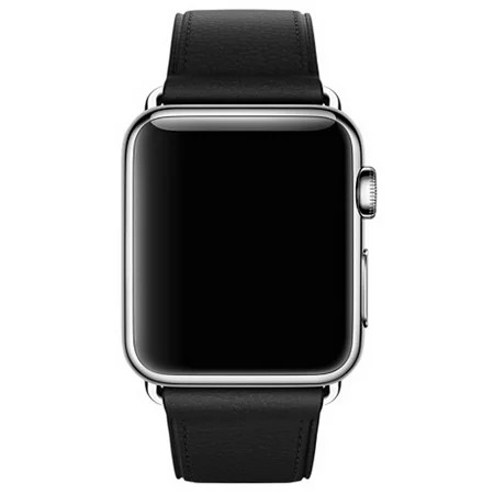 Single Tour fashion Leather Band Bracelet Watchband For Apple Watch Series 3 42MM BK | Walmart (US)
