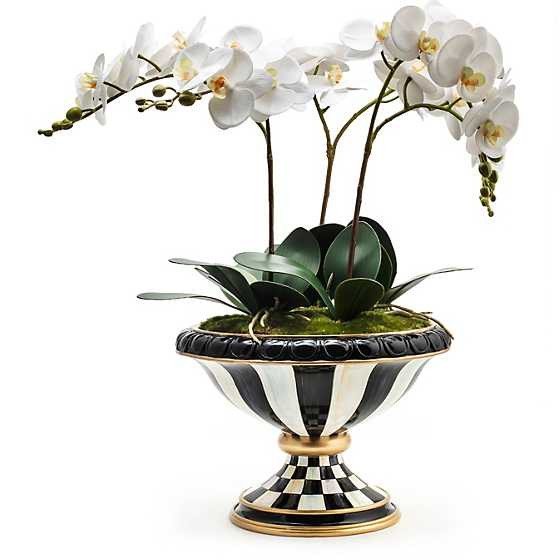 MacKenzie-Childs | Courtly Check Orchid Arrangement | MacKenzie-Childs