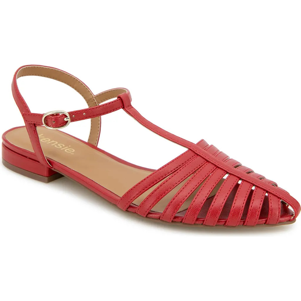 Kensie Ulyssa Caged Sandal in Red at Nordstrom Rack, Size 9 | Nordstrom Rack