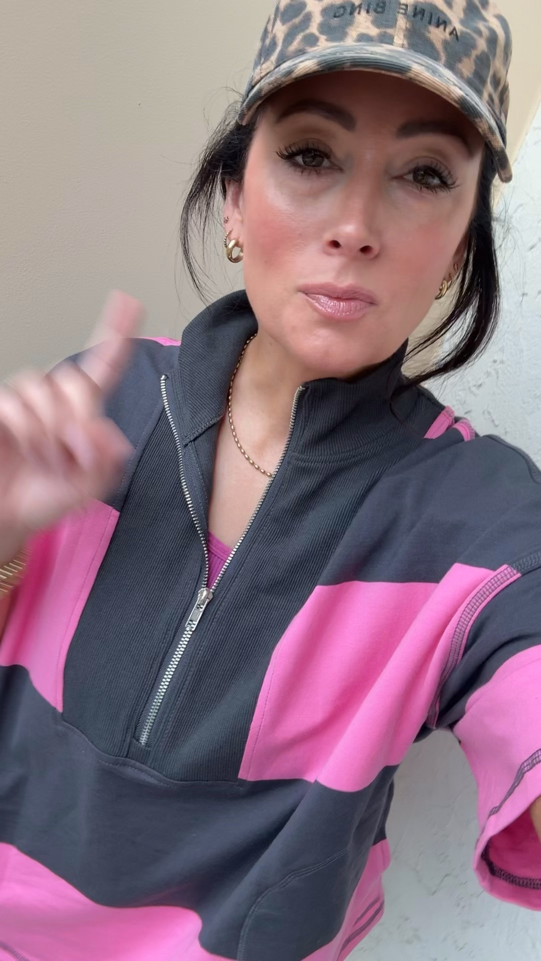 True to size - I wear a medium 

#LTKootd #LTKdayinmylife #LTKgrwm