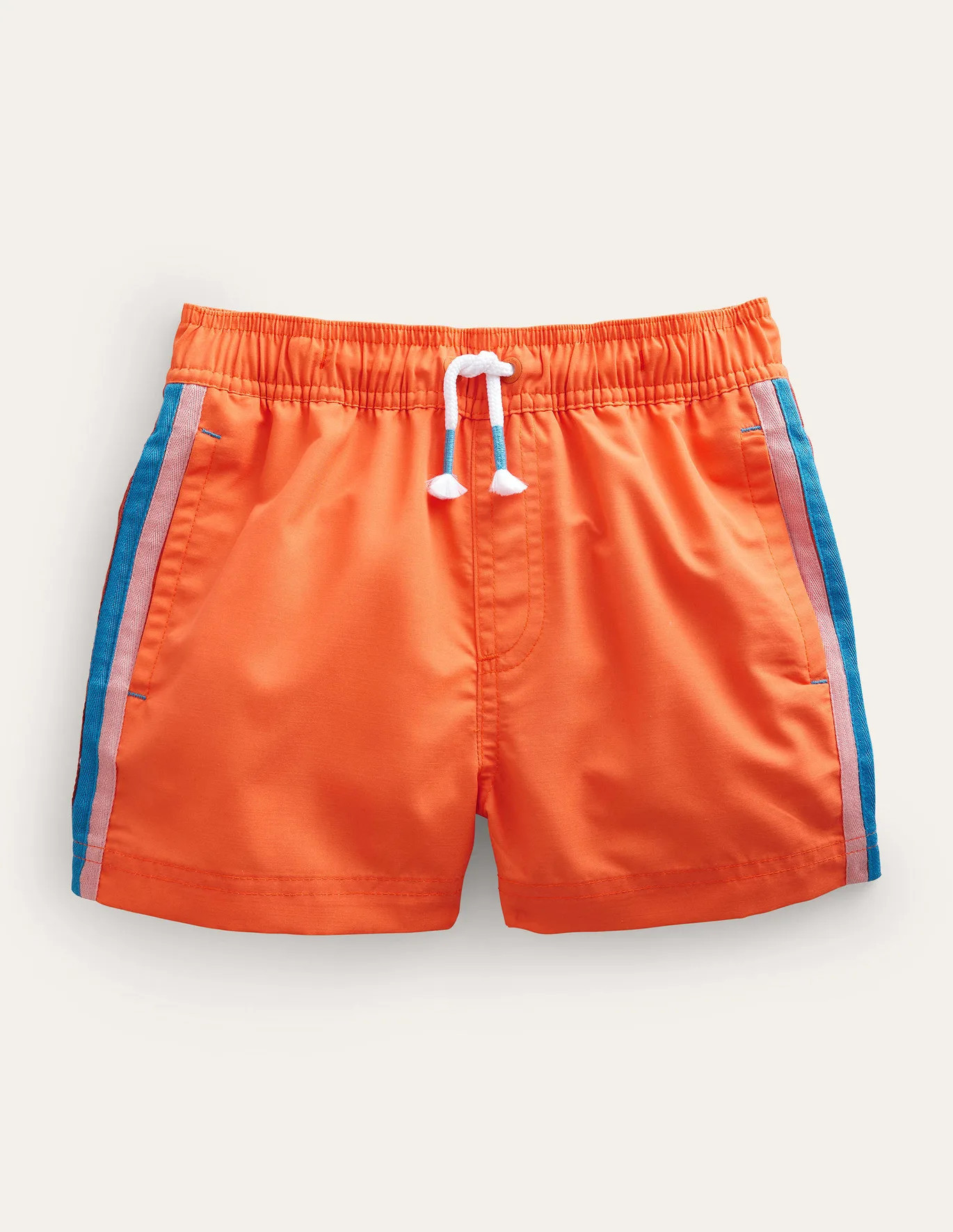 Sporty Stripe Short - Fire Opal | Boden (US)