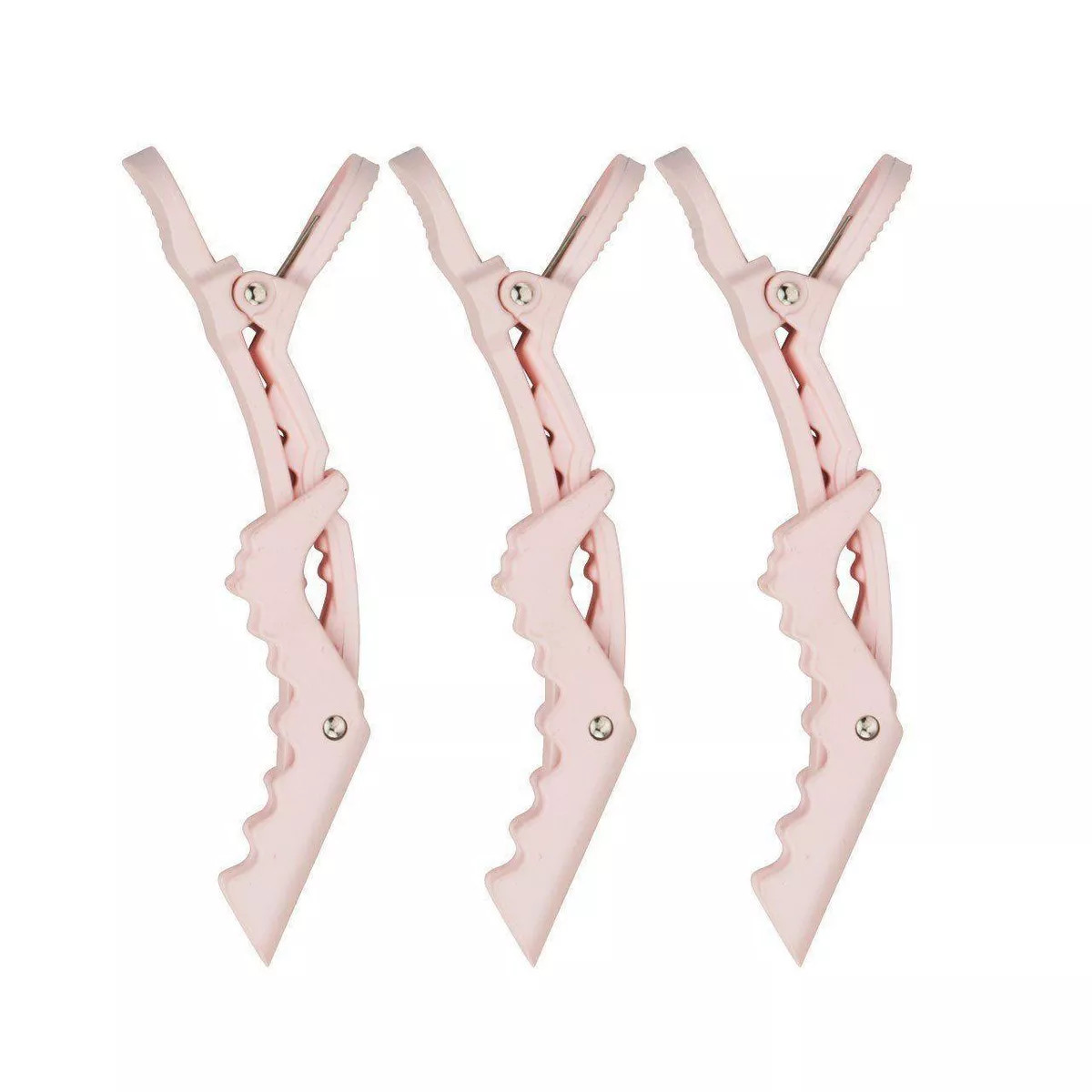 Kitsch No Slip Crocodile Clip 3pc - Blush | Target