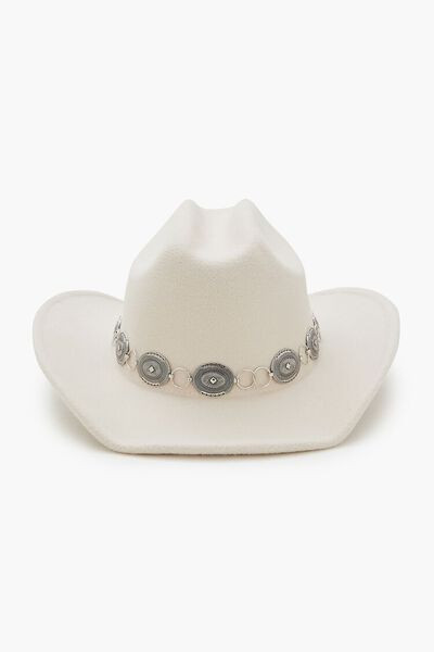 Etched Disc-Trim Cowboy Hat | Forever 21