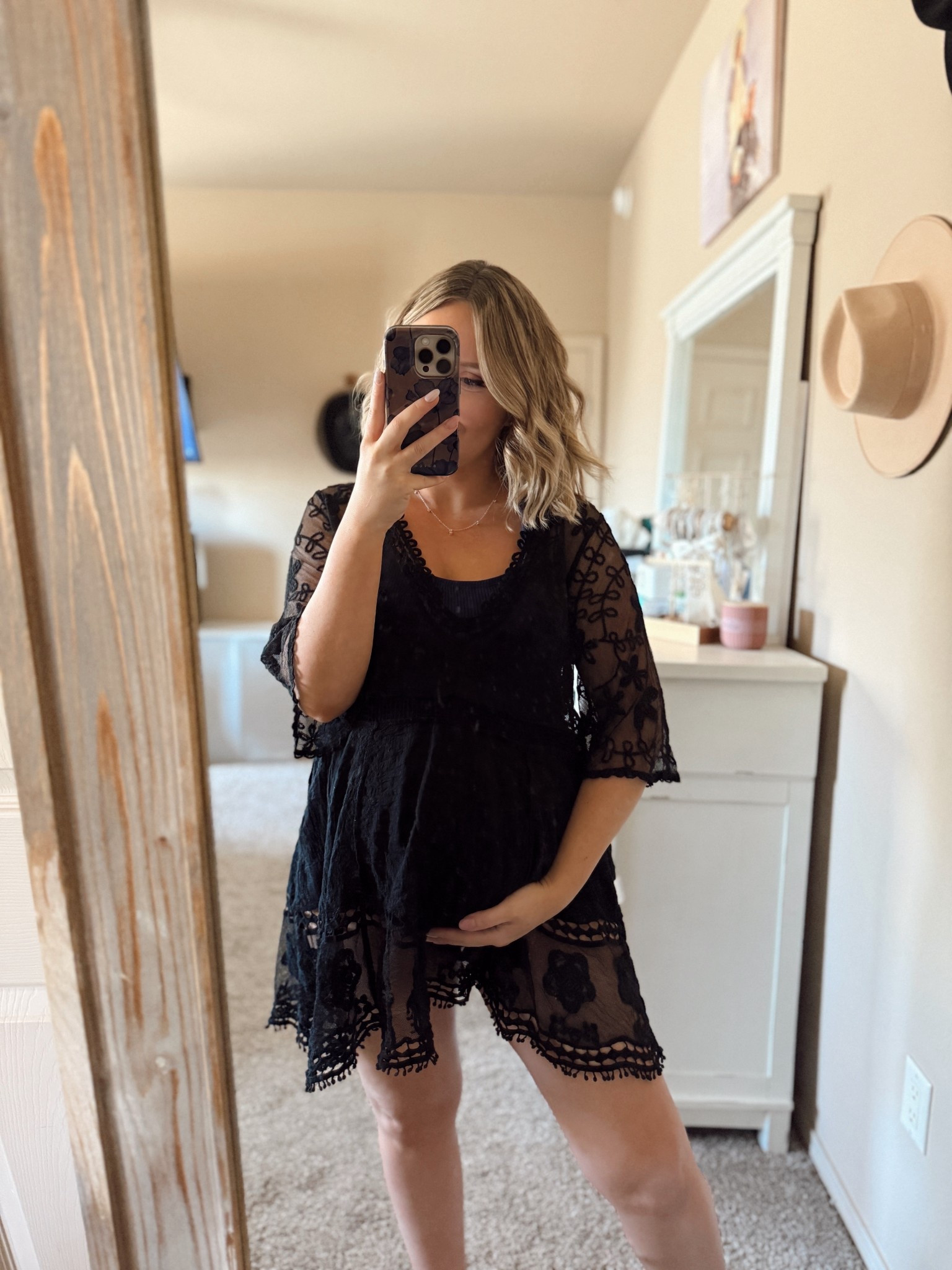 Maternity swim from Amazon! I’m 34 weeks pregnant here and wearing my true size medium




Swim vacation resort wear / maternity pregnancy pregnant / 3rd trimester / black 50s / Ruffle / white gauze cover up / womens / black red blue one piece / 4th of July vacation swimsuits / spring and summer fashion find finds maternity outfits / 

#LTKBump #LTKmomlife #LTKSwim