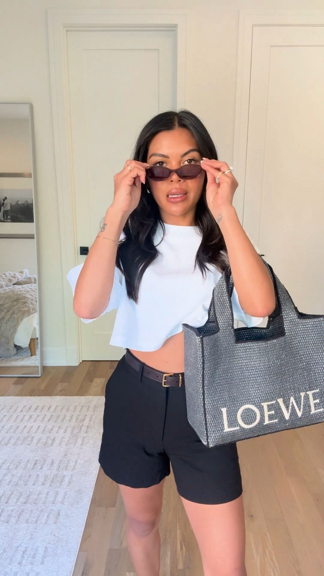 Aritzia sale starting tomorrow! I love a good basic white tee and belt combo for summer. Wearing a size 2 in belt, Xs in Tee, sold out but available in poppy red!

#LTKPetite #LTKSaleAlert #LTKStyleTip