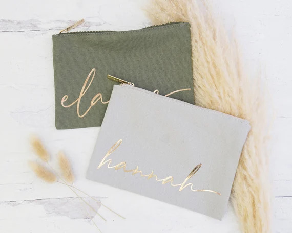 Bridesmaid Gifts Makeup Bag for Her  Personalized Gifts  | Etsy | Etsy (US)