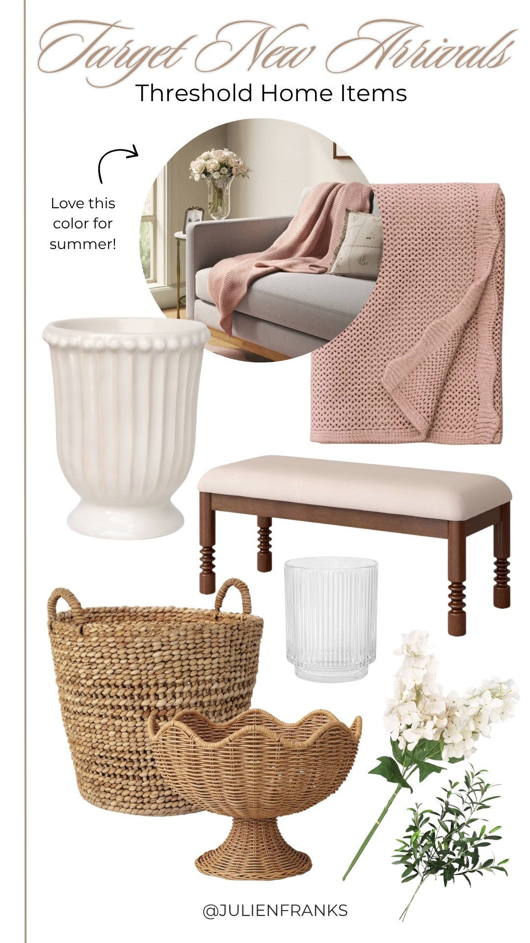Target is seriously nailing home decor lately 🤍 These new Threshold arrivals have that elevated, designer-inspired look without the designer price tag!

#LTKHome #LTKdayinmylife #LTKmomlife