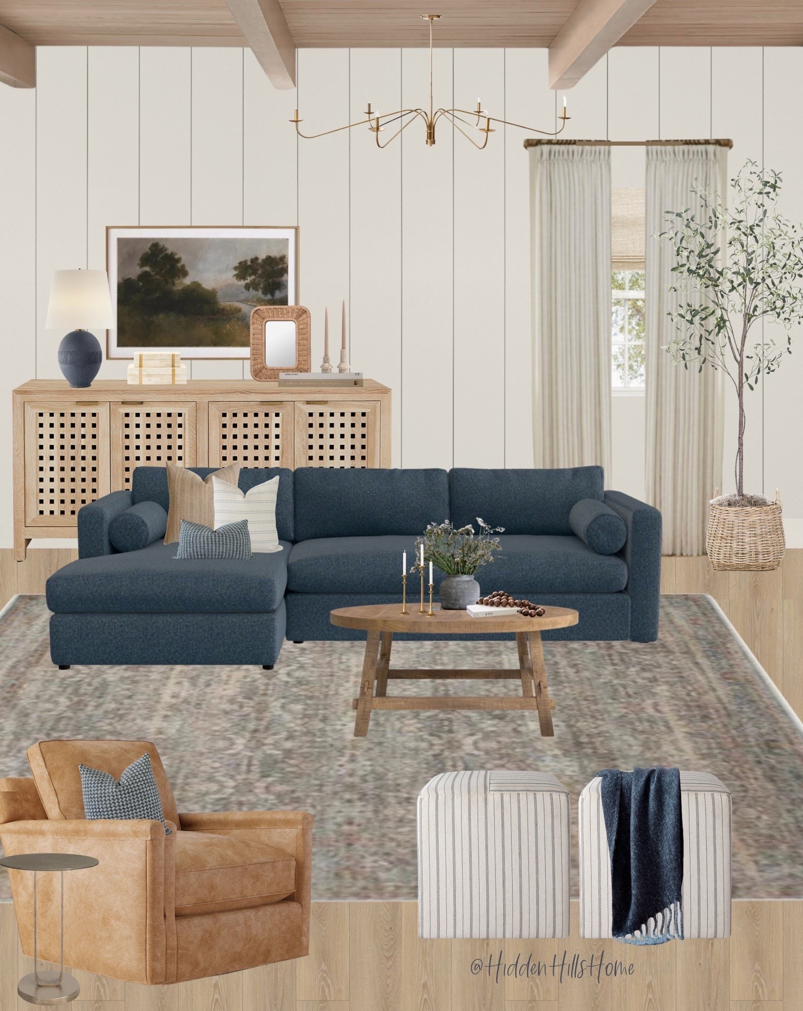 Living room decor, living room mood board, living room design ideas, sectional sofa, leather swivel chair, living room rug, home decor Inspo #livingroom

#LTKHome #LTKSeasonal #LTKSaleAlert