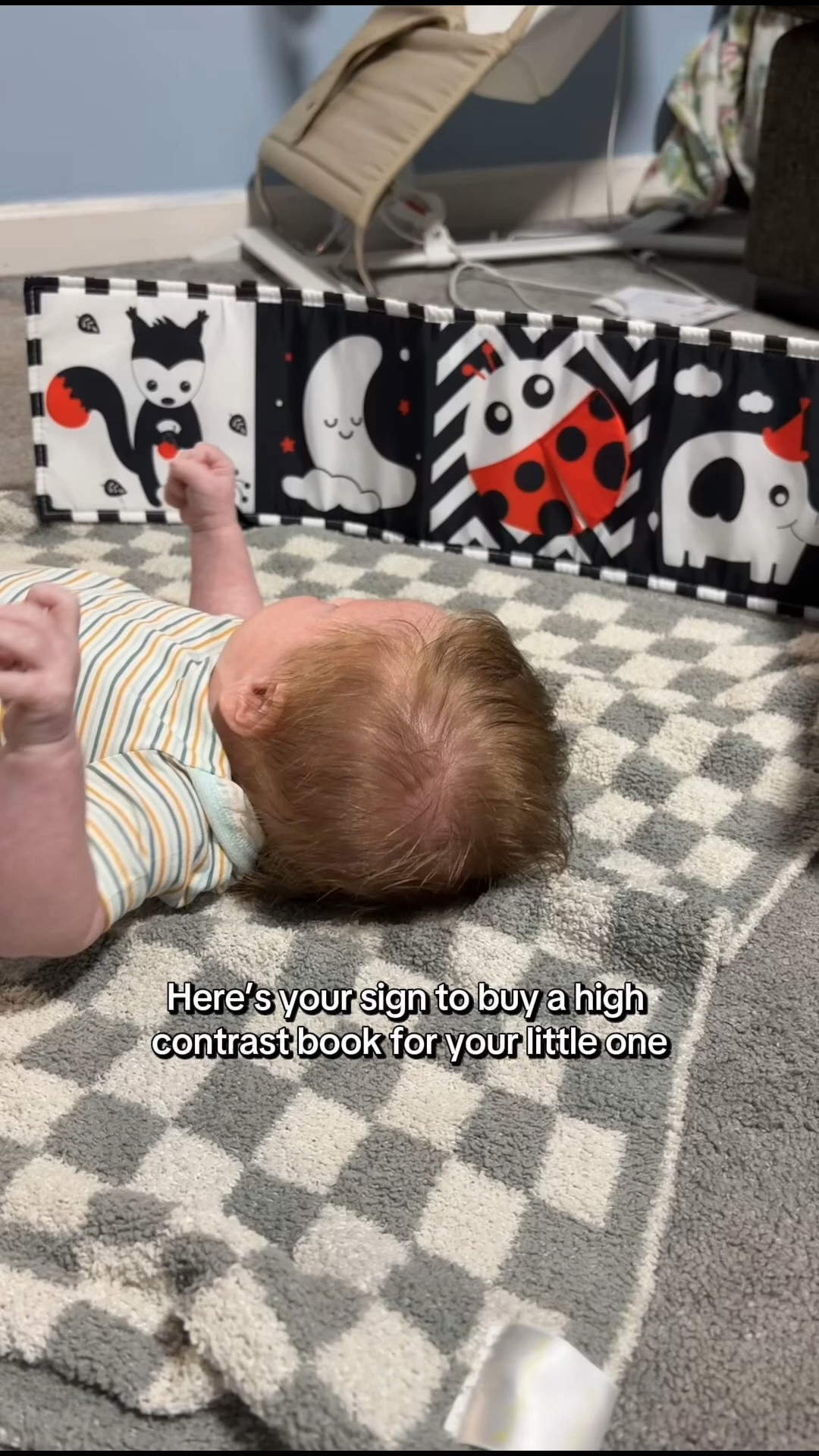 One of those simple newborn finds that we actually USE 🖤🤍👶🏼

High-contrast books are perfect for those little newborn wake windows, tummy time, floor time or just giving baby something interesting to look at! I love how easy it is to prop up in front of them and let them take in all the bold patterns. 🥹

Such a great little addition to your newborn essentials or baby registry! ✨

#LTKBaby #LTKFinds #NewbornEssentials #BabyMustHaves #BabyRegistry #TummyTime #NewMomMustHaves

#LTKmorningroutine #LTKBump #LTKBaby