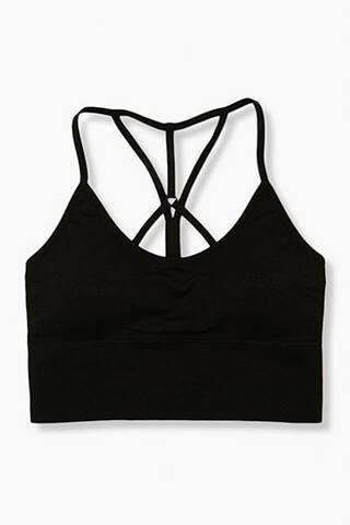Caged-Back Sports Bra | Forever 21 (US)