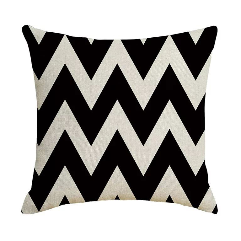 Black White Waterproof Hugging Pillow Household Design Pattern Sand Pillow | Walmart (US)