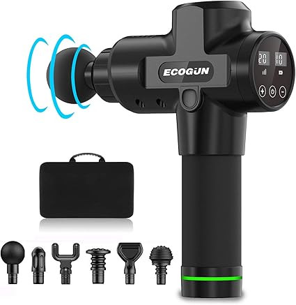 Massage Gun - Powerful Deep Tissue Muscle Massager for Athlete Recovery and Chiropractic Therapy ... | Amazon (US)
