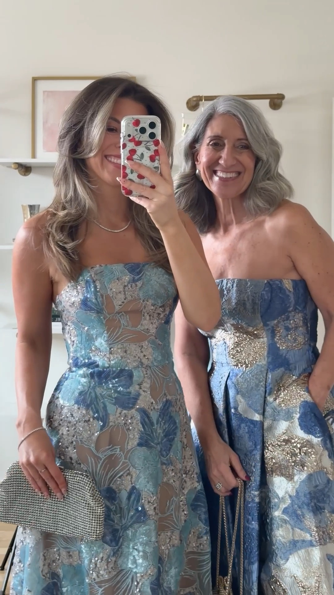 Mom and me wedding guest and spring formal event dresses blue floral metallic dresses

Revolve code: tulip
Electric picks code: emerson20

I'm wearing my usual small/2
Mom wears a medium/6

Wedding guest
Formal event
Black tie
Mother of the bride
Floral
Metallic
Special occasion
Spring event

#LTKootd #LTKWedding #LTKSeasonal