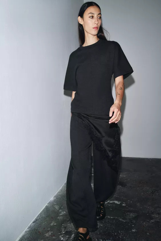 SOFT FITTED TOP | Zara UK