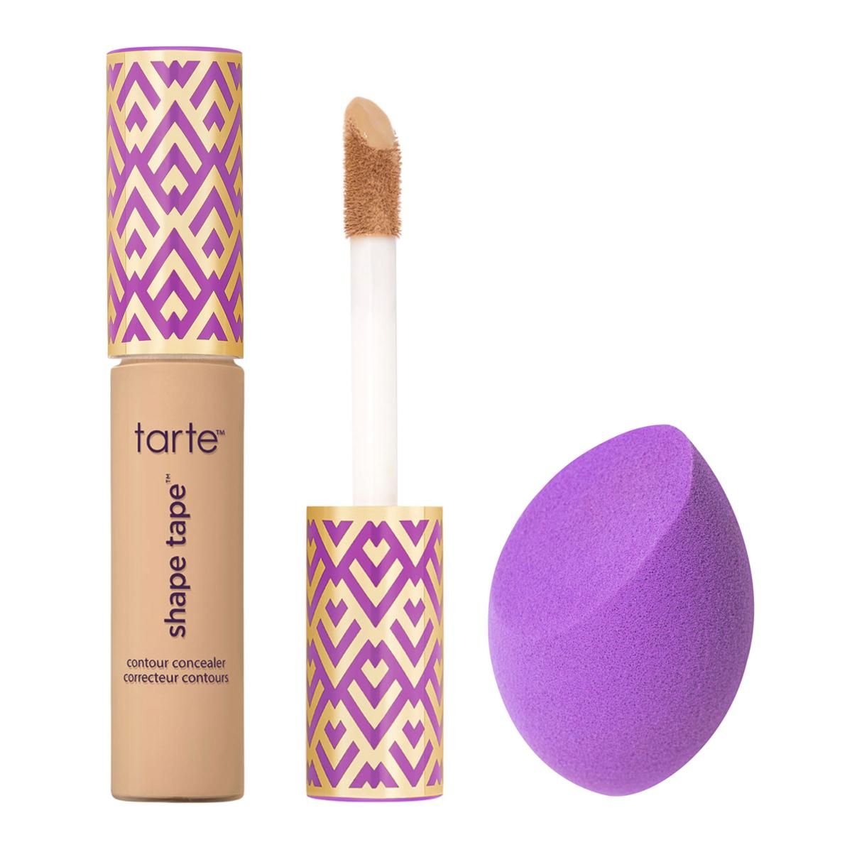 tarte Shape Tape Concealer with Quickie Blending Sponge - 23301336 | HSN | HSN