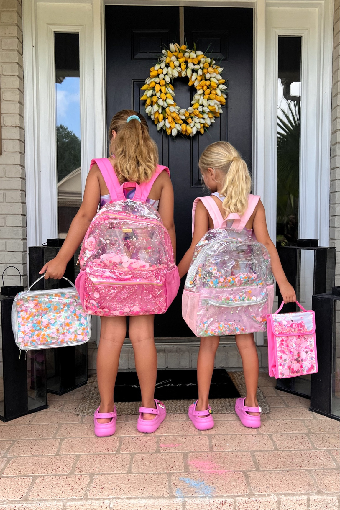 Girls backpack - size large 
Girls lunchbox
#ltkbacktoschool
Insulated lunch box
Clear backpack
Clear lunchbox
Confetti bag

#LTKkids #LTKunder100 #LTKstyletip