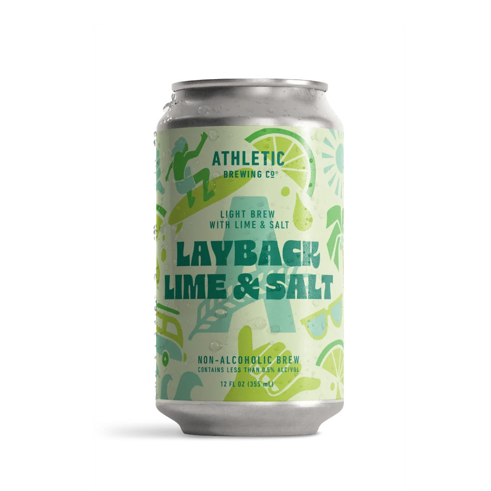 Athletic Brewing Non-Alcoholic Layback Lime & Salt Beer | The Zero Proof