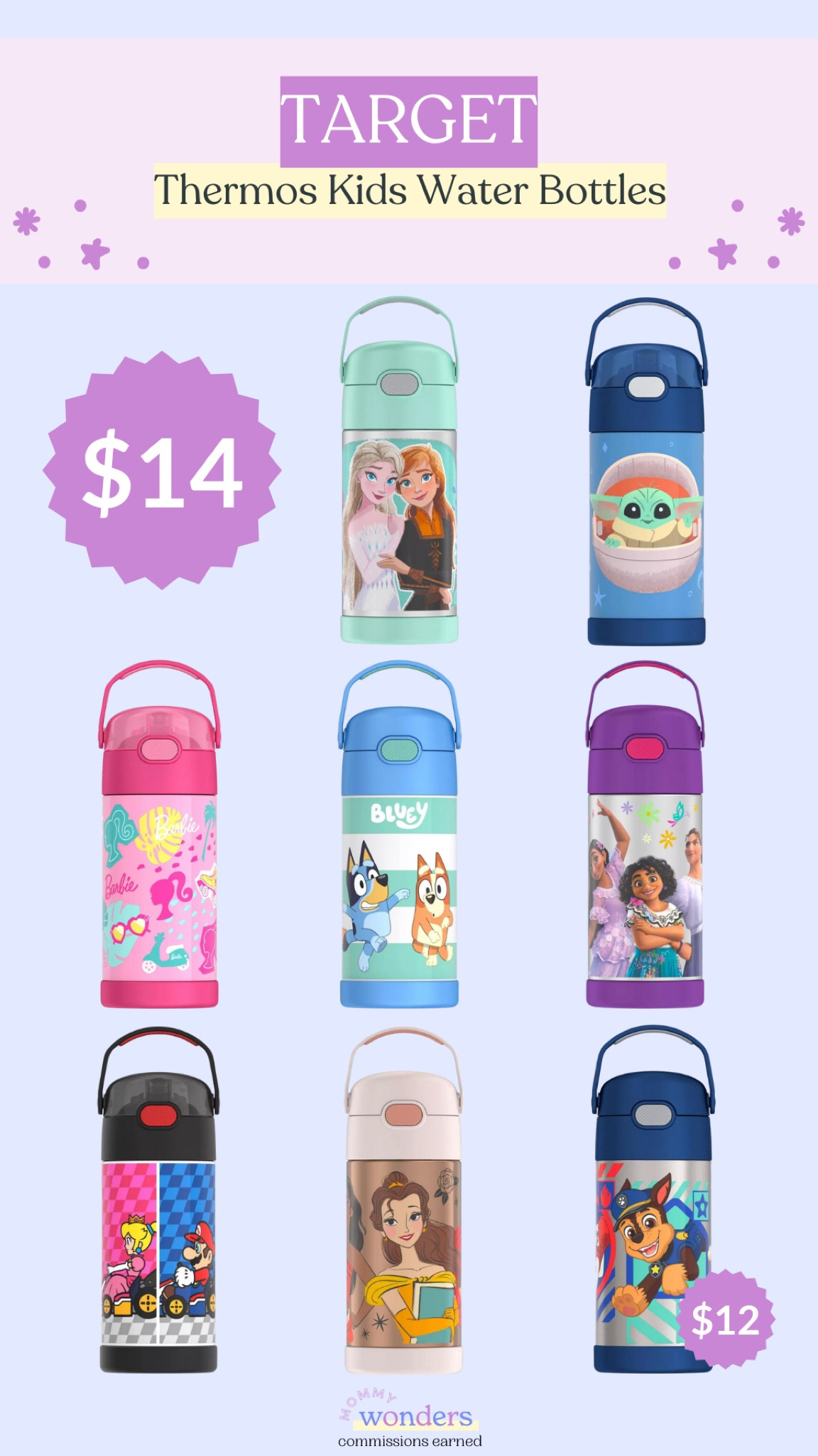These Thermos kids water bottles from Target are on sale for under $14 and would be perfect for back to school! 

#LTKKids #LTKSaleAlert #LTKBacktoSchool