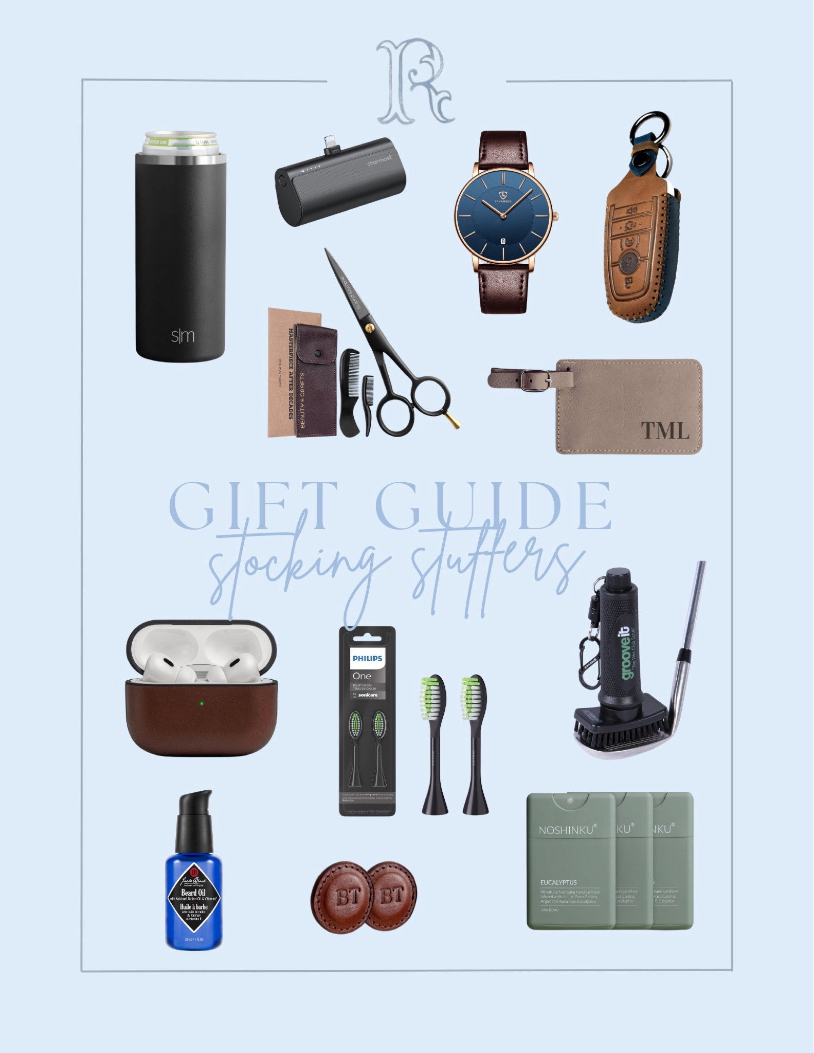 Amazon Gift Guide: Stocking Stuffers for Him 

Gifts for Him | Stocking Stuffers | Golf gifts | personalized gift | hygiene gifts | 

#LTKGiftGuide #LTKHoliday #LTKSeasonal