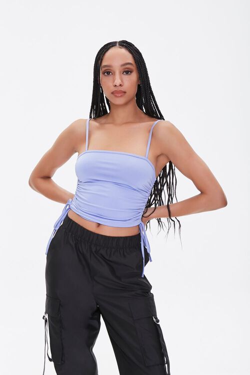 Ruched Drawstring Cropped Cami | Forever 21 (US)