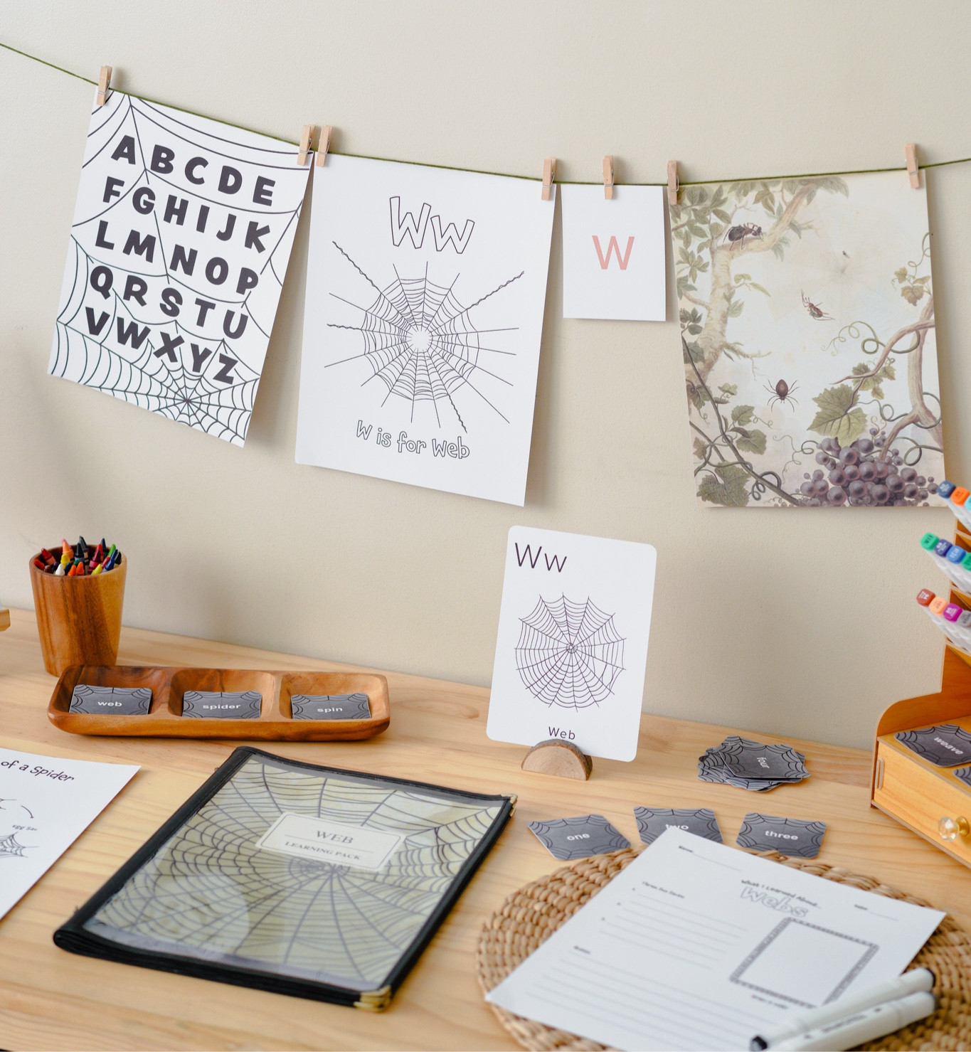 Happy October!
Our W is for Web Letter Unit from our Nature Alphabet Guide is perfect for seasonal learning at home! 🕸️🕷️

#LTKKids #LTKSeasonal #LTKFamily