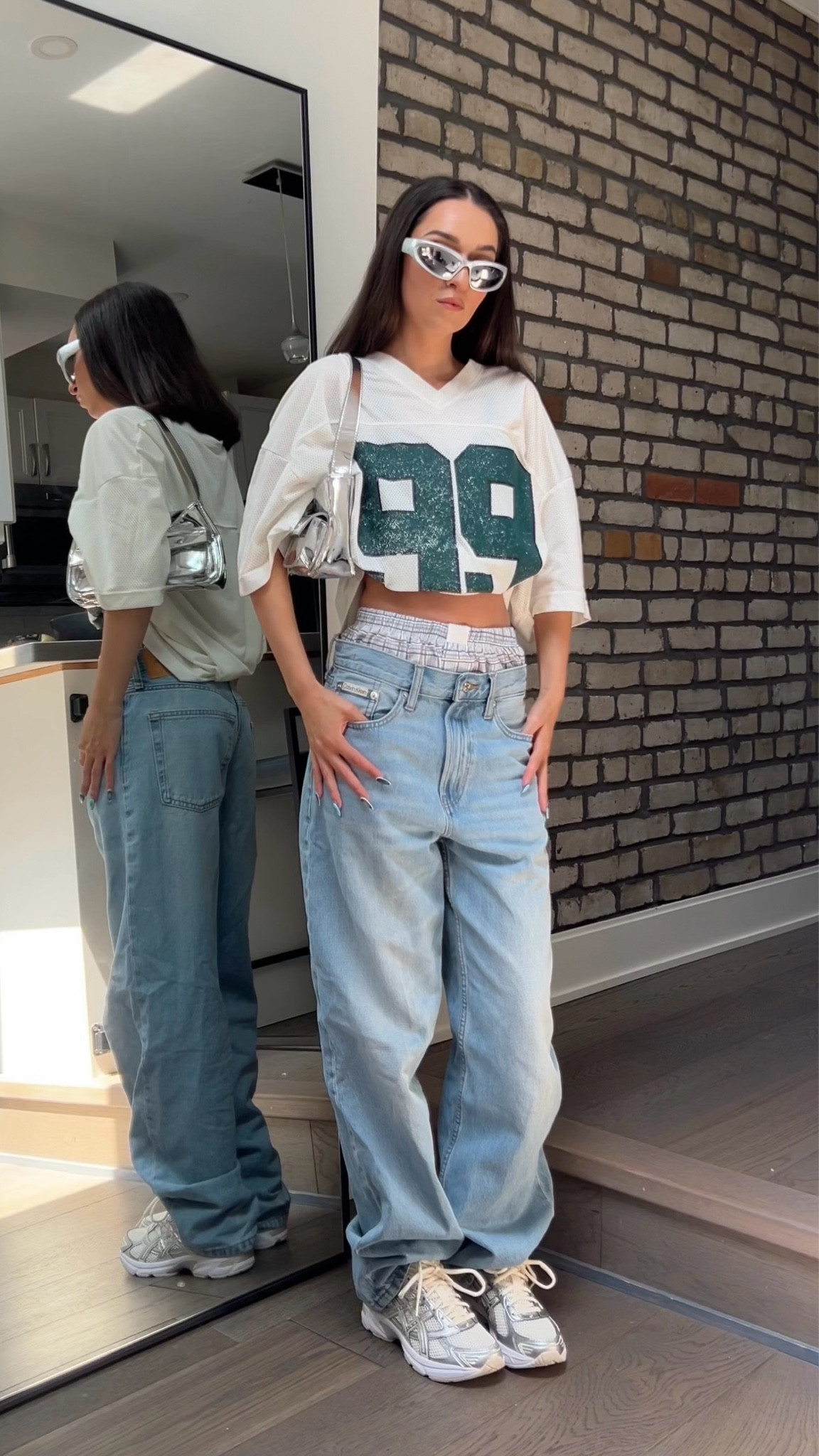 Wearing a 27 in jeans 
Large in top 
Linked exact full outfit 


#LTKstyletip #LTKsummer #LTKcanada