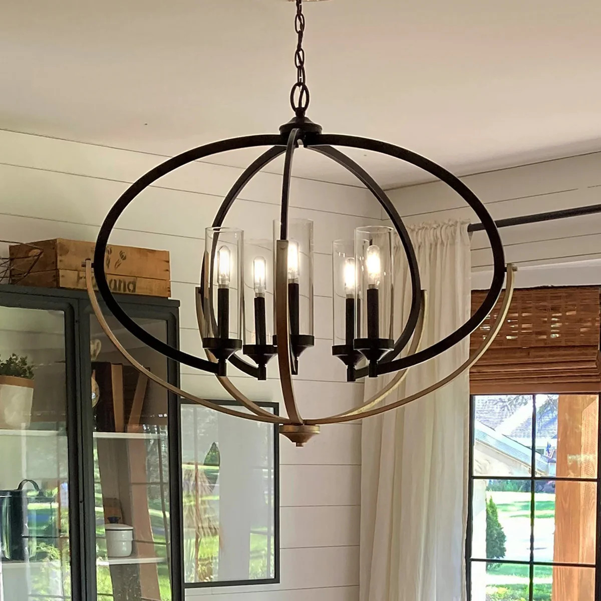 UHP2351 Mediterranean Chandelier, 27-7/8"H x 33-3/4"W, Olde Bronze Finish, Baton Rouge Collection | Urban Ambiance, Inc.
