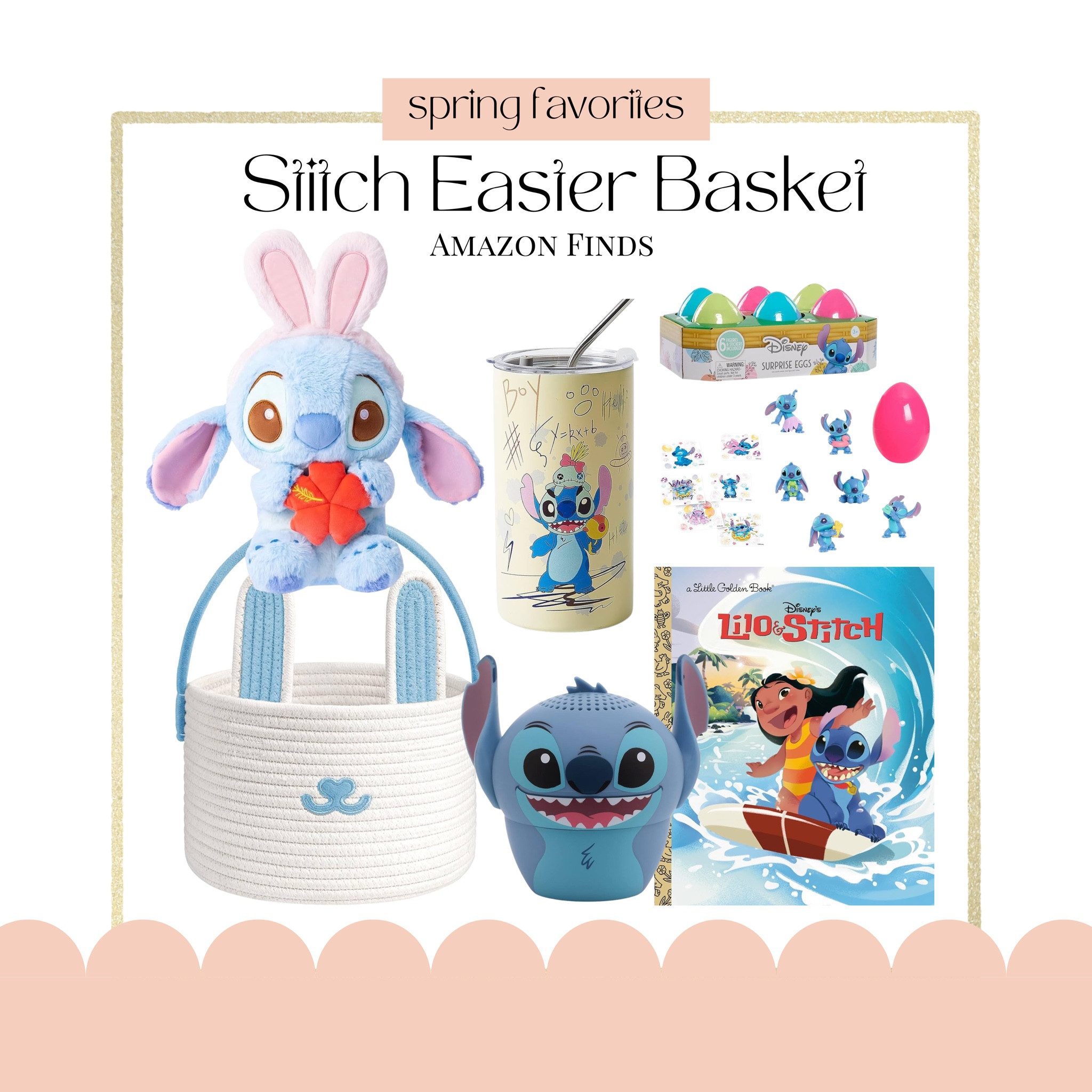 Stitch Disney Easter Basket 

#LTKhome #LTKSpringSale #LTKkids