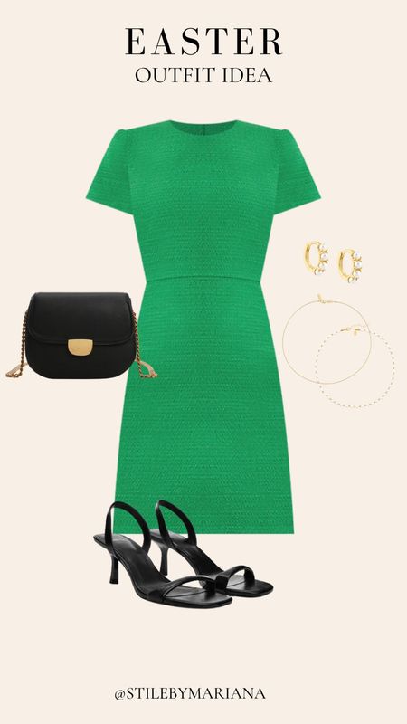 Easter dress outfit idea! Could also be a great option for a business workwear or work party! 

#LTKworkwear #LTKSeasonal #LTKstyletip