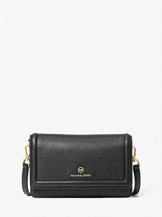 Jet Set Small Pebbled Leather Smartphone Convertible Crossbody Bag | Michael Kors US