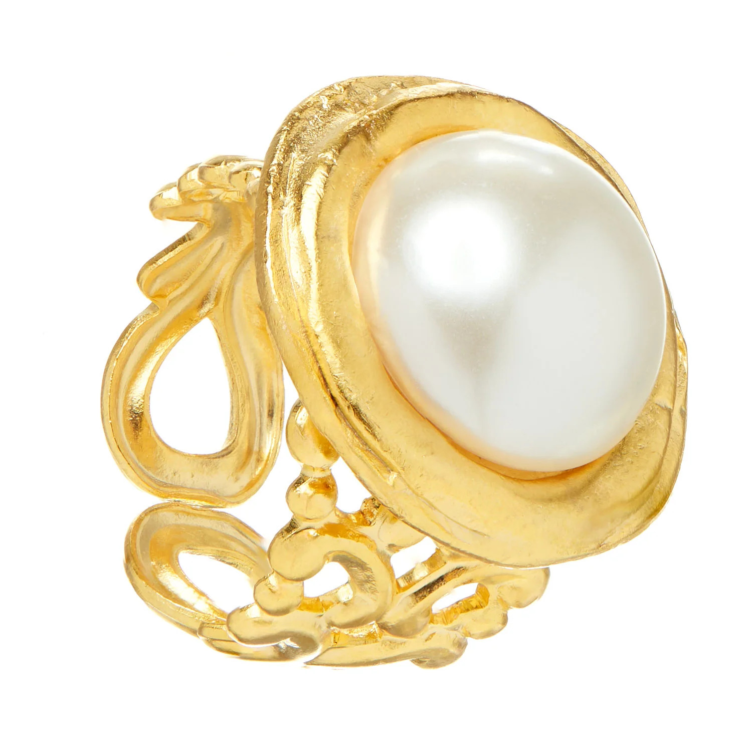 Pearl Cab Ring | Susan Shaw
