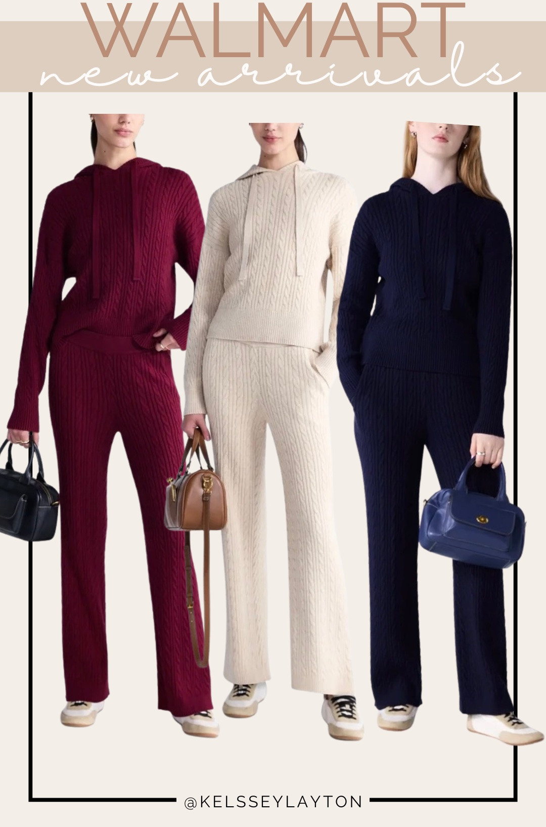 Walmart new arrival, cable knit set

#LTKootd