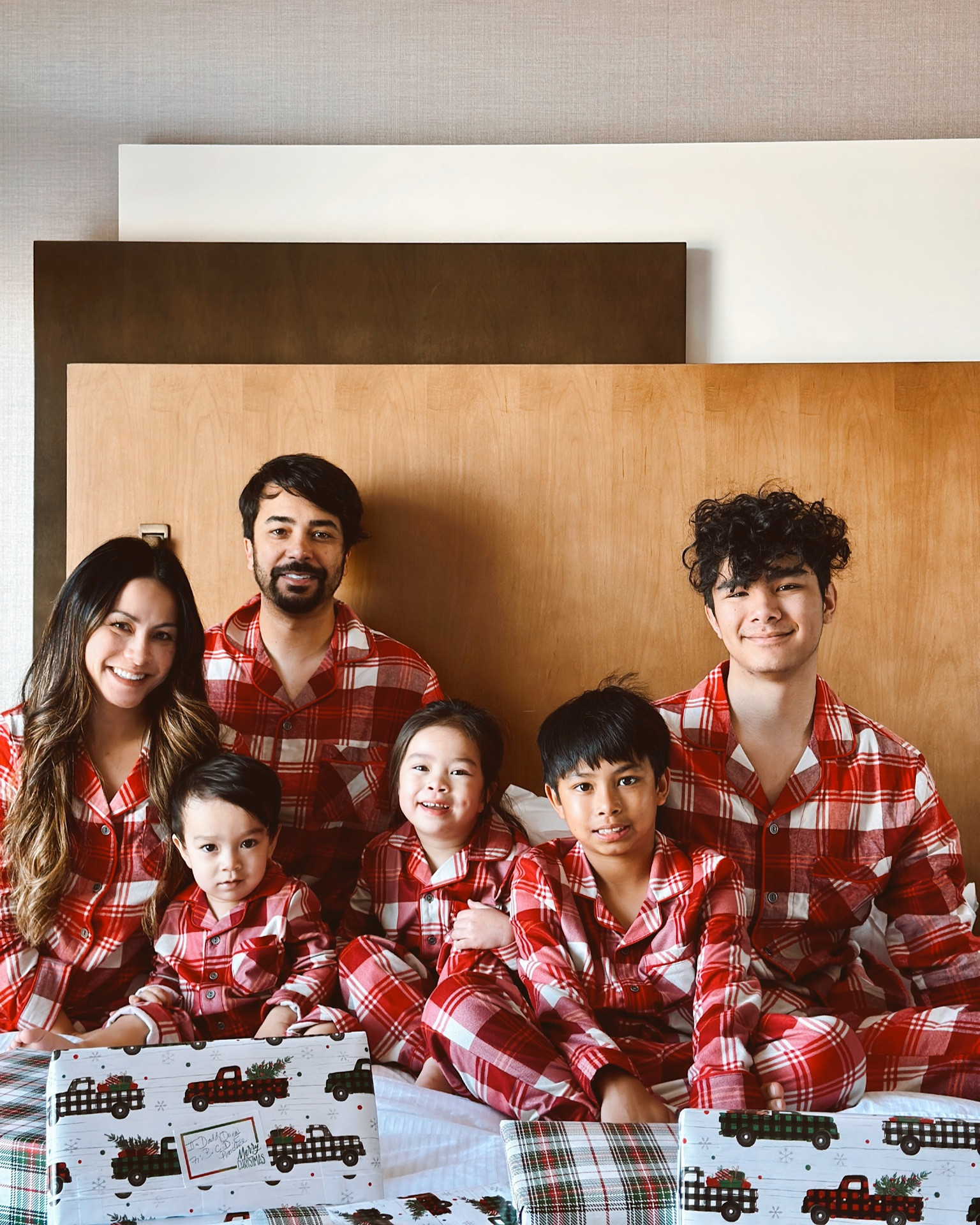 Merry Christmas from the Peachees! In keeping with our tradition, we found a way to celebrate our Christmas and spend a day in PJs with the kiddos despite not yet having a house. We made great memories and the kids loved their gifts. Special shout-out to the Westin, who went above and beyond to make our Christmas special by gifting the kiddos with Christmas cookies and candy for each one!🎄🎅🎁



#LTKSeasonal #LTKHoliday #LTKGiftGuide