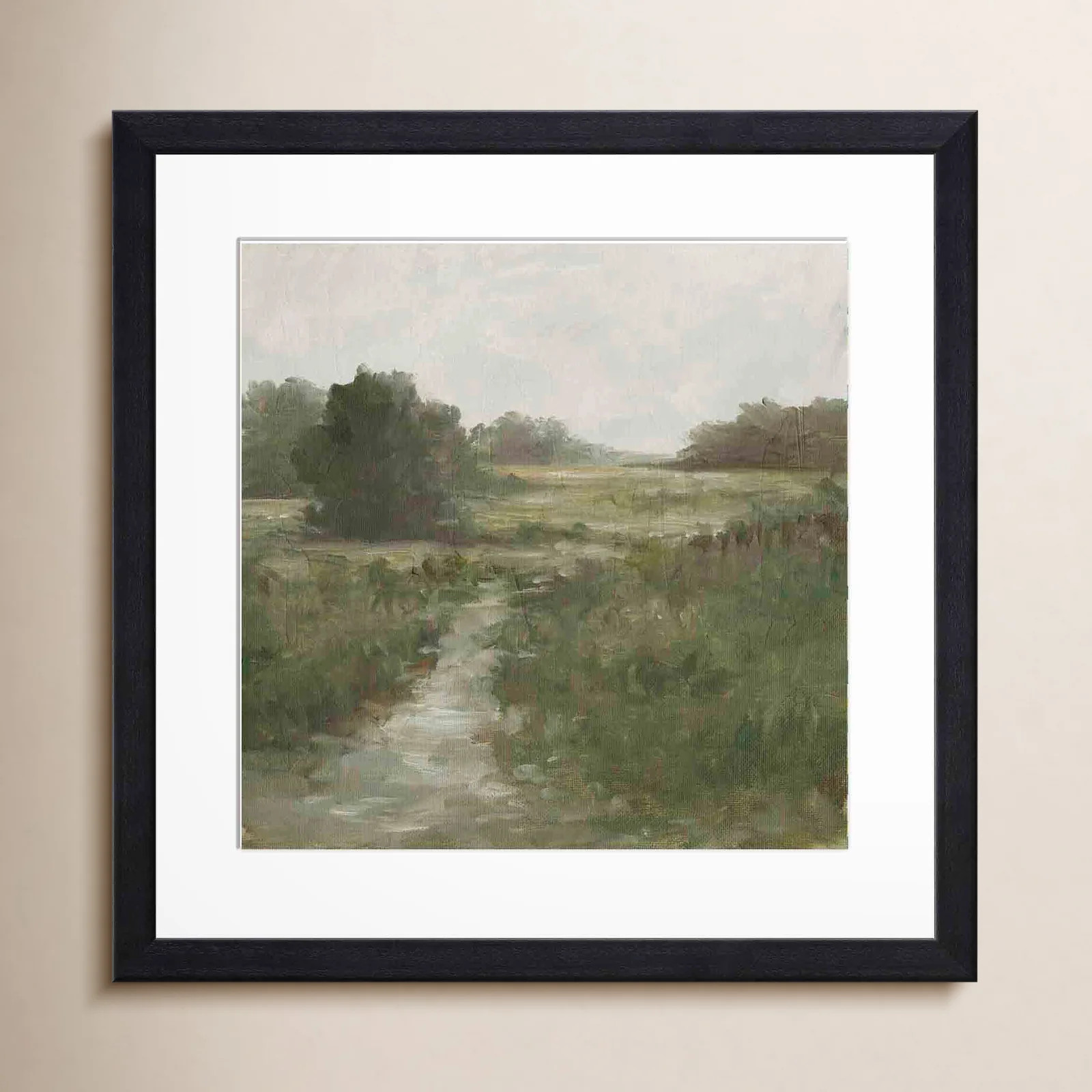 Three Posts\u2122 Tranquil Fen I by Ethan Harper - Picture Frame Painting Print & Reviews | Joss ... | Joss & Main