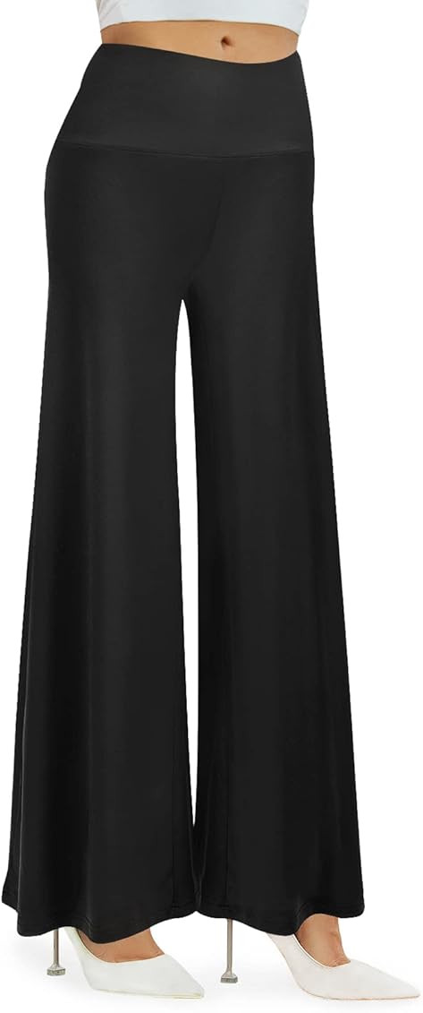 Arolina Women's Stretchy Wide Leg Palazzo Lounge | Amazon (US)
