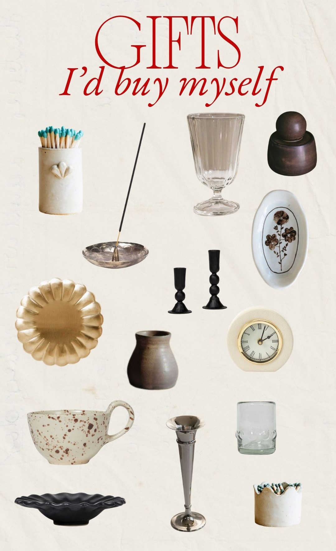 Neutral, aesthetic decor lover gifts 