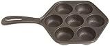 Norpro Cast Iron Stuffed Pancake Pan, Munk/Aebleskiver, 2" / 5cm diameter, Black | Amazon (US)