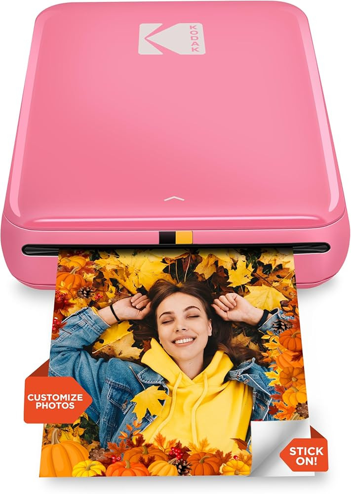 KODAK Step Instant Smartphone Photo Printer - Portable Mini Color Wireless Mobile Printer - Zink ... | Amazon (US)