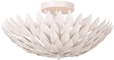 Broche 4 Light Matte White Ceiling Mount - Ceiling Light for Living Room, Hallway Light, Foyer, D... | Amazon (US)