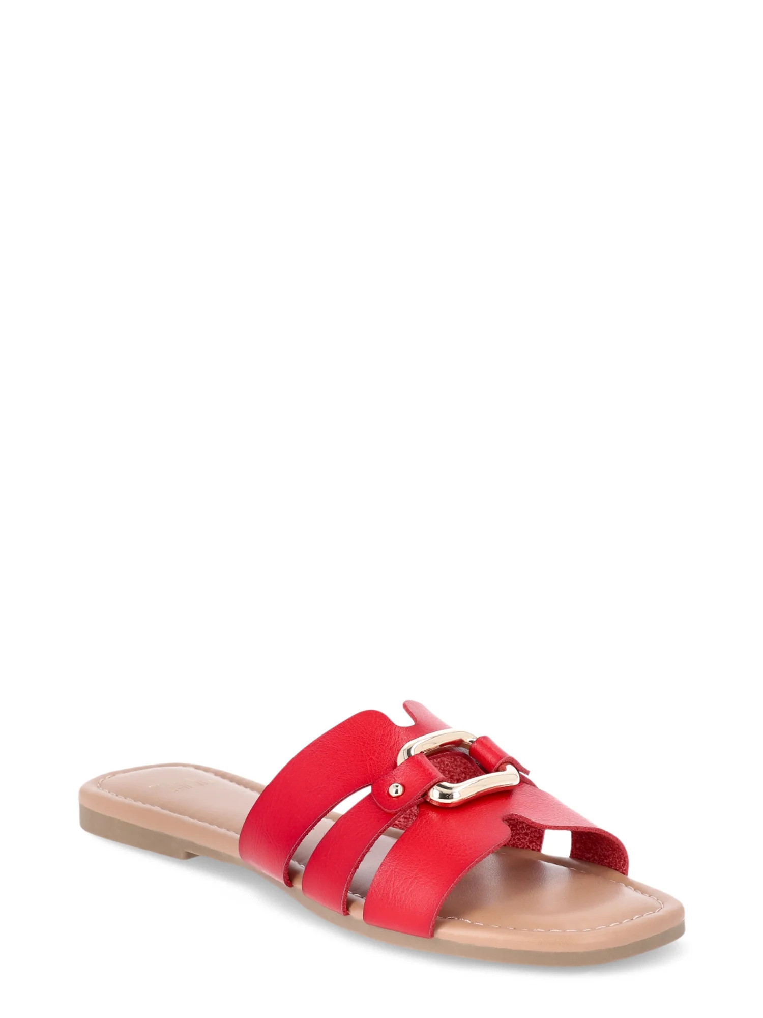 Time and Tru Women's Hardware Slide Sandal | Walmart (US)