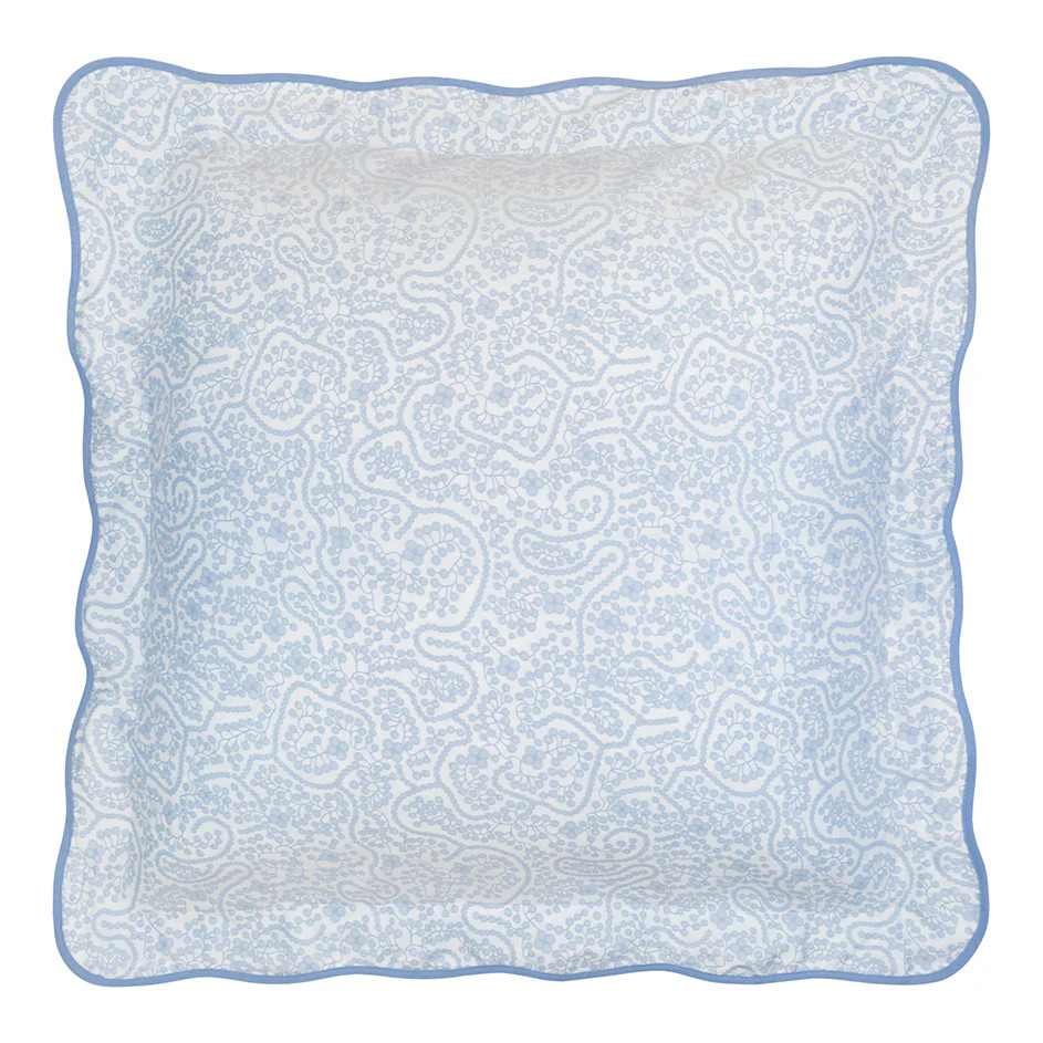 Shelby Blue Shams | Biscuit Home