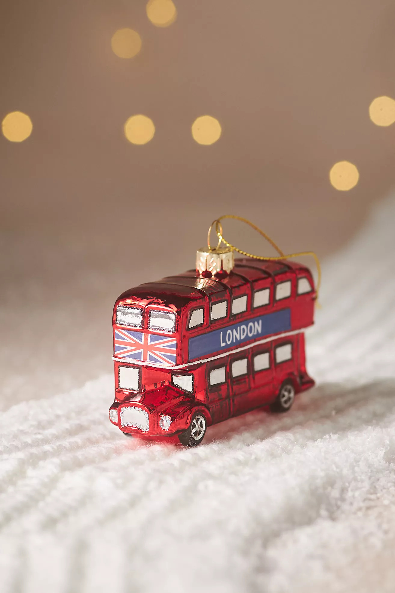 London Bus Ornament | Anthropologie (US)