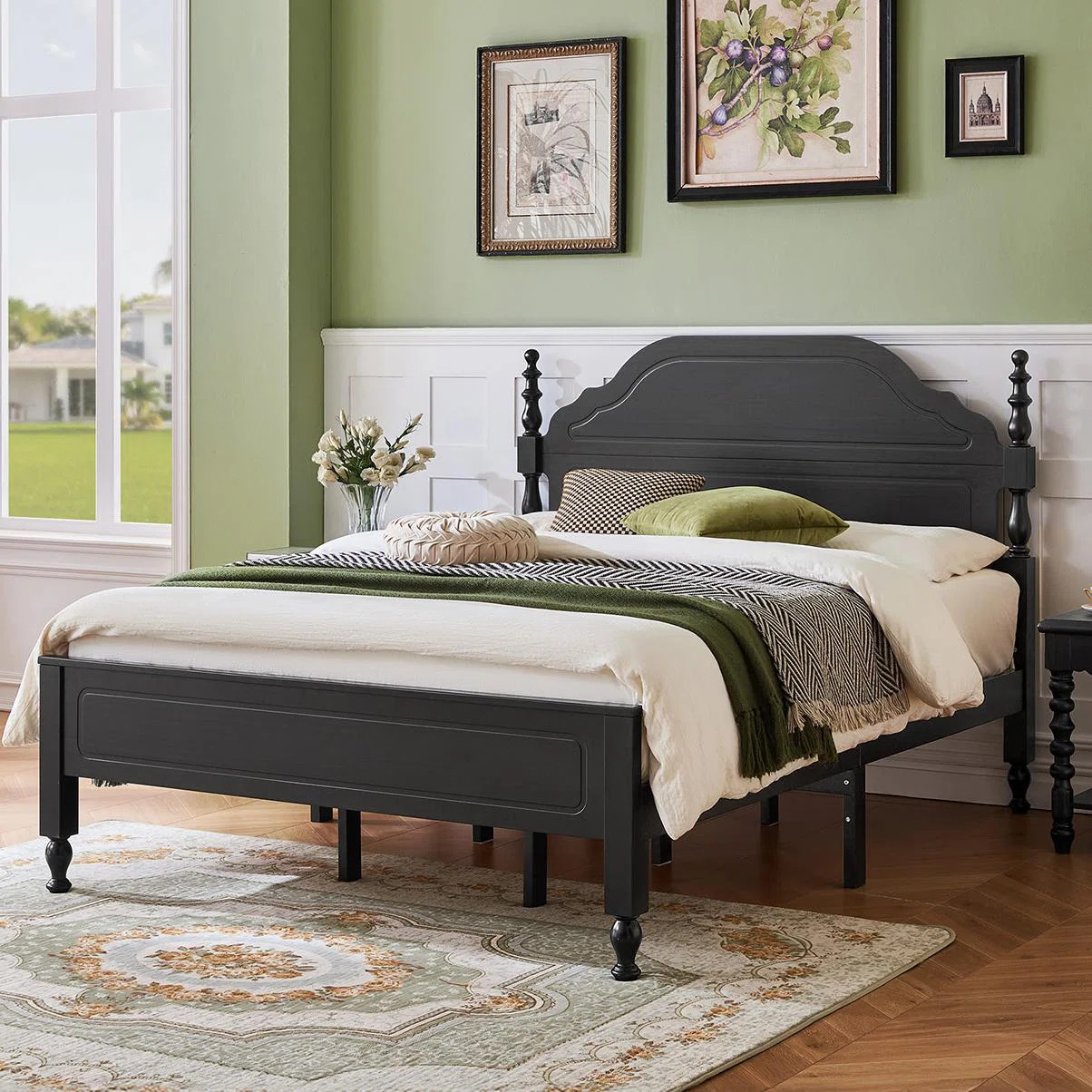Queen Solid Wood Bed Frame with Spindle Design | Wayfair North America
